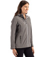 Clique Telemark Eco Stretch Softshell Full Zip Womens Hooded Jacket PSL PROS_HG 1