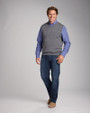Cutter & Buck Douglas Mens V-neck Vest MDGH PRO_HG 3