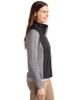 Oakland Golden Grizzlies Cutter & Buck Stealth Hybrid Quilted Womens Full Zip Windbreaker Jacket Black Side