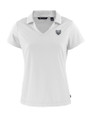 Oakland Golden Grizzlies Cutter & Buck Daybreak Recycled Womens V-Neck Polo White Mannequin