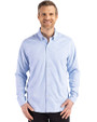 Cutter & Buck Skyline Epic Confidence Recycled Gingham Mens Long Sleeve Dress Shirt  ALSWH_PRO_HG 1