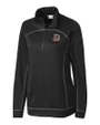 Durham Bulls Clique Helsa Performance Knit Womens Half Zip
 Black Mannequin
