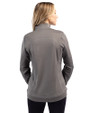 Round Rock Express Clique Helsa  Performance Womens Half Zip Pullover Sweatshirt Titan Back