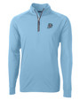 Gulf Shores High School Cutter & Buck Adapt Eco Knit Stretch Recycled Mens Quarter Zip Pullover ALS_MANN_HG 1