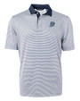 Gulf Shores High School Cutter & Buck Virtue Eco Pique Micro Stripe Recycled Mens Big & Tall Polo NVBW_MANN_HG 1