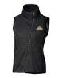 Riverdale High School Cutter & Buck Mainsail Sweater Knit Womens Asymmetrical Vest CCH_MANN_HG 1