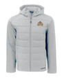 Riverdale High School Cutter & Buck Evoke Hybrid Eco Softshell Recycled Full Zip Mens Hooded Jacket CNC_MANN_HG 1