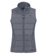 Gulf Shores High School Cutter & Buck Evoke Hybrid Eco Softshell Recycled Womens Full Zip Vest EG_MANN_HG 1