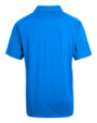Mannequin back view of a Digital Cutter & Buck Prospect Eco Textured Stretch Recycled Mens Short Sleeve Polo