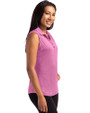 Miami Dolphins Mono Cutter & Buck Forge Eco Stretch Recycled Womens Sleeveless Polo Gelato Heather Side