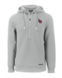 Louisville Bats Cutter & Buck Roam Eco Half Zip Recycled Mens Hooded Pullover SLI_MANN_HG 1