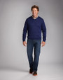 Cutter & Buck Douglas Mens Big and Tall V-neck Ballpoint Front 2