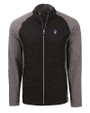 East Carolina (ECU) Pirates College Vault Cutter & Buck Adapt Eco Knit Hybrid Recycled Mens Big & Tall Full Zip Jacket BHBL_MANN_HG 