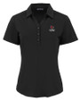 Louisville Cardinals Alumni Cutter & Buck Forge Eco Stretch Recycled Womens Short Sleeve Polo BL_MANN_HG 