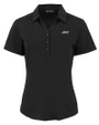 ACC Conference Cutter & Buck Forge Eco Stretch Recycled Womens Short Sleeve Polo BL_MANN_HG 