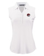 Winston-Salem State Rams Cutter & Buck Forge Eco Stretch Recycled Womens Sleeveless Polo White Mannequin