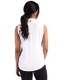 Texas Longhorns SEC Cutter & Buck Forge Eco Stretch Recycled Womens Sleeveless Polo White Back