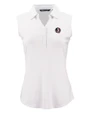 Florida State Seminoles Cutter & Buck Forge Eco Stretch Recycled Womens Sleeveless Polo White Mannequin