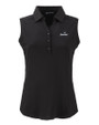 Providence Friars Cutter & Buck Forge Eco Stretch Recycled Womens Sleeveless Polo BL_MANN_HG 