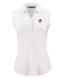 Georgia Bulldogs Alumni Cutter & Buck Forge Eco Stretch Recycled Womens Sleeveless Polo White Mannequin
