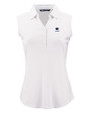Penn State Nittany Lions Alumni Cutter & Buck Forge Eco Stretch Recycled Womens Sleeveless Polo White Mannequin
