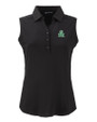 Marshall Thundering Herd College Vault Cutter & Buck Forge Eco Stretch Recycled Womens Sleeveless Polo BL_MANN_HG 