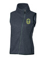 Nashville SC Cutter & Buck Mainsail Sweater Knit Womens Asymmetrical Vest LNH_MANN_HG 1