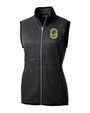 Nashville SC Cutter & Buck Mainsail Sweater Knit Womens Full Zip Vest CCH_MANN_HG 1