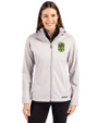 Nashville SC Cutter & Buck Evoke Softshell Recycled Full Zip Womens Jacket CONCRETE Front