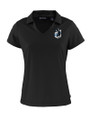 Minnesota United FC Cutter & Buck Daybreak Eco Recycled Womens V-neck Polo Black Mannequin
