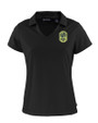 Nashville SC Cutter & Buck Daybreak Eco Recycled Womens V-neck Polo Black Mannequin