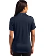 Philadelphia Union Cutter & Buck Forge Eco Stretch Recycled Womens Short Sleeve Polo Navy Blue Back