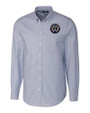 Philadelphia Union Cutter & Buck Stretch Oxford Mens Long Sleeve Dress Shirt Light Blue Mannequin