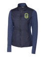 Nashville SC Cutter & Buck Stealth Hybrid Quilted Womens Full Zip Windbreaker Jacket LYN_MANN_HG 1