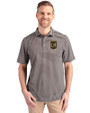 LAFC Cutter & Buck Virtue Eco Pique Stripe Recycled Mens Polo Black Front