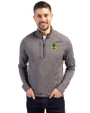 Nashville SC Cutter & Buck Adapt Eco Knit Heather Mens Quarter Zip Pullover Black Heather Front