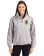 Nashville SC Cutter & Buck Charter Eco Recycled Womens Full-Zip Jacket Polished Medium Gray Front