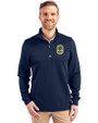 Nashville SC Cutter & Buck Traverse Stretch Eco Quarter Zip Mens Pullover Liberty Navy Front