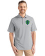 Seattle Sounders FC Cutter & Buck Virtue Eco Pique Recycled Mens Polo Polished Medium Gray Front