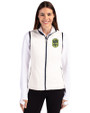 Nashville SC Cutter & Buck Cascade Eco Fleece Womens Vest Shell/Navy Blue Front