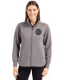 Philadelphia Union Cutter & Buck Roam Epic Versatility Full Zip Recycled Womens Jacket Elemental Grey Front