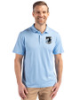 Minnesota United FC Cutter & Buck Coastline Epic Comfort Recycled Mens Polo Atlas Light Blue Front