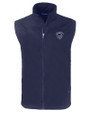 Penn State Nittany Lions College Football Playoff 2024 Fiesta Bowl Champions Cutter & Buck Charter Eco Recycled Mens Full-Zip Vest NVBU_MANN_HG 