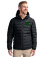 Austin FC - Cutter & Buck Mission Ridge   Repreve® Recycled Insulated Puffer Mens Full Zip Jacket Black Front