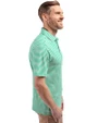 Austin FC - Cutter & Buck Virtue Eco Pique Stripe Recycled Mens Polo Kelly Green Side