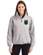 Austin FC - Cutter & Buck Charter Eco Recycled Womens Full-Zip Jacket Polished Medium Gray Front