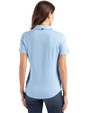 FC Dallas Cutter & Buck Coastline Epic Comfort Recycled Womens Polo Atlas Light Blue Back