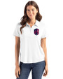 St. Louis City SC Cutter & Buck Coastline Epic Comfort Recycled Womens Polo White Front
