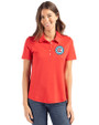 Chicago Fire FC Cutter & Buck Coastline Epic Comfort Recycled Womens Polo Red Front