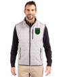Austin FC - Cutter & Buck Rainier PrimaLoft® Mens Eco Insulated Full Zip Puffer Vest Polished Medium Gray Front